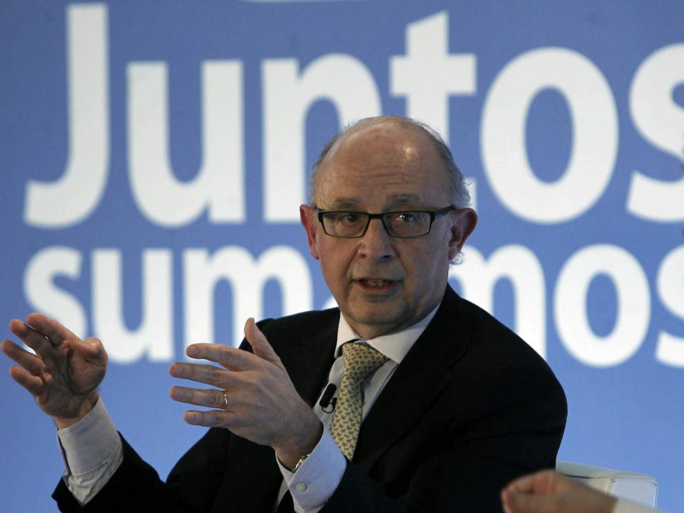 El ministro de Hacienda, Cristóbal Montoro