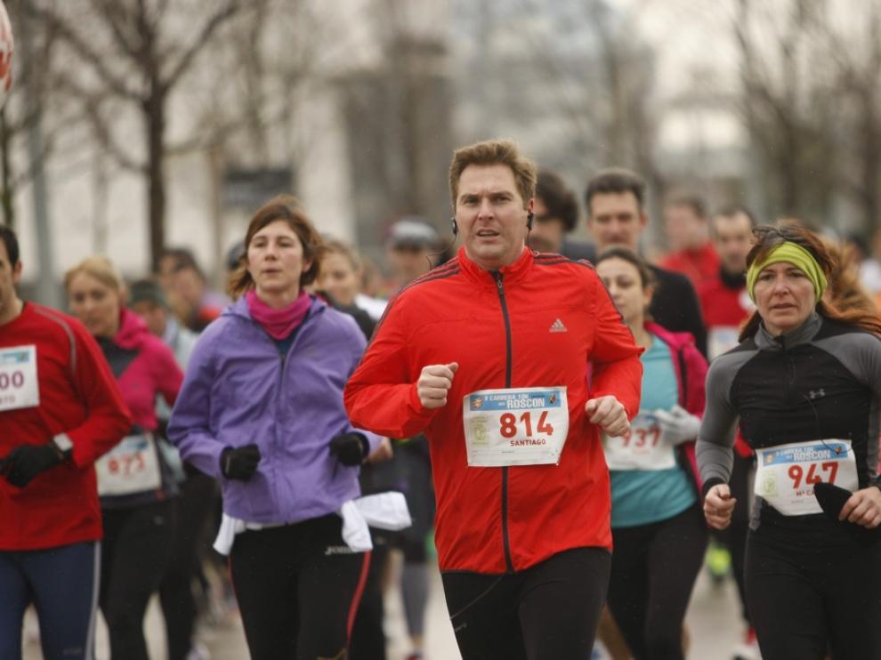 Un grupo de corredores, durante una carrera