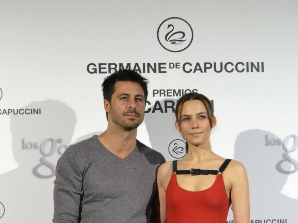 HUego Silva y Aura Garrido