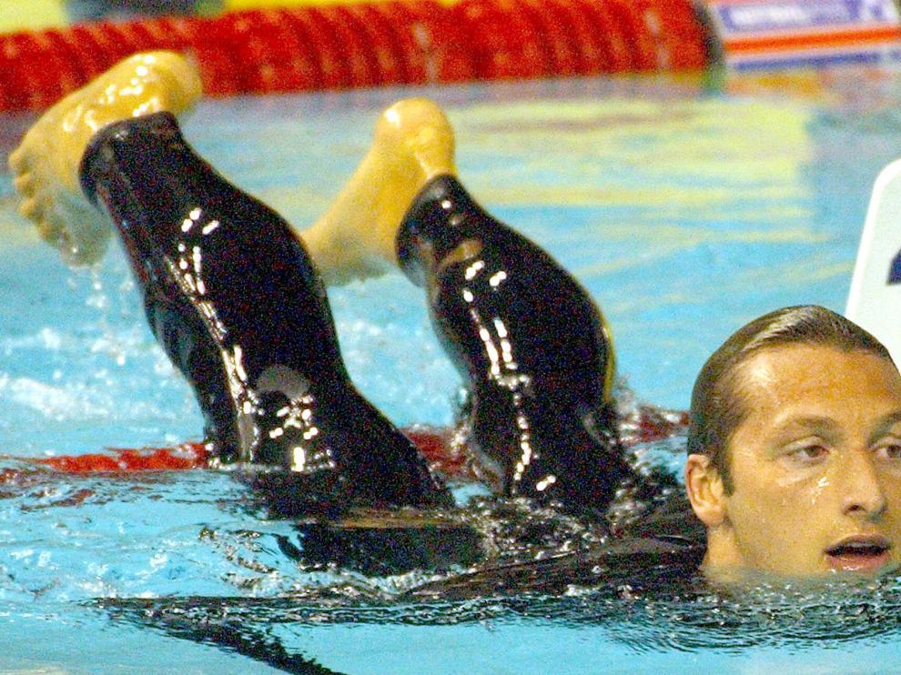 El nadador australiano Ian Thorpe