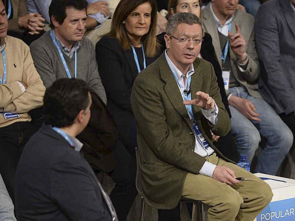 Gallardón, en la convención del PP