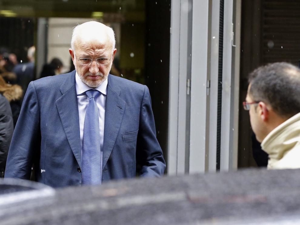 El presidente de Mercadona a su llegada a la Audiencia Nacional