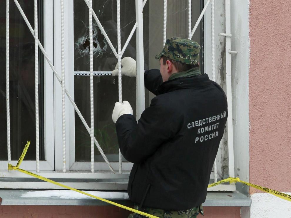 Inspeccionan el colegio de Moscú donde ha ocurrido el suceso