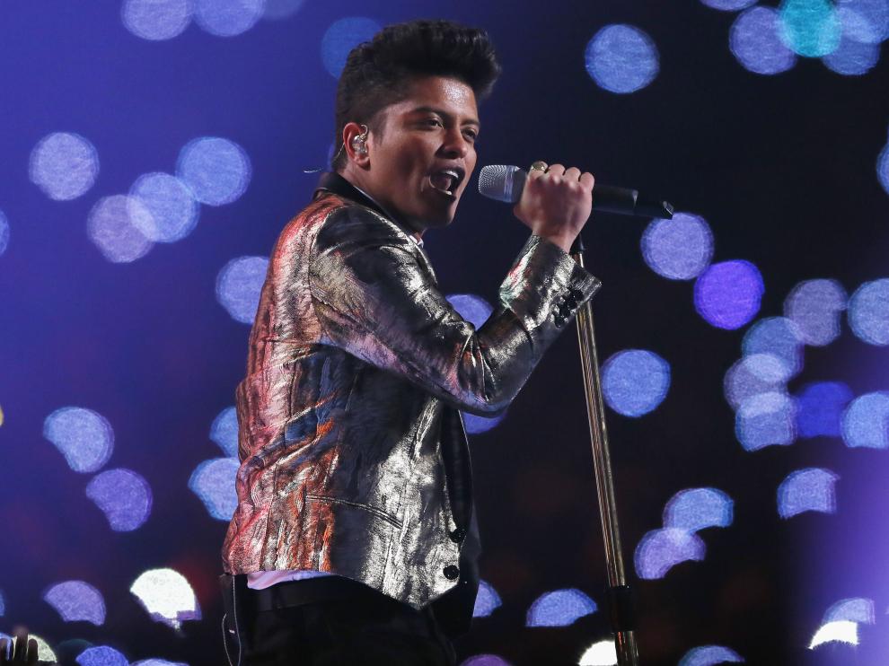 Bruno Mars en una imagen de archivo.