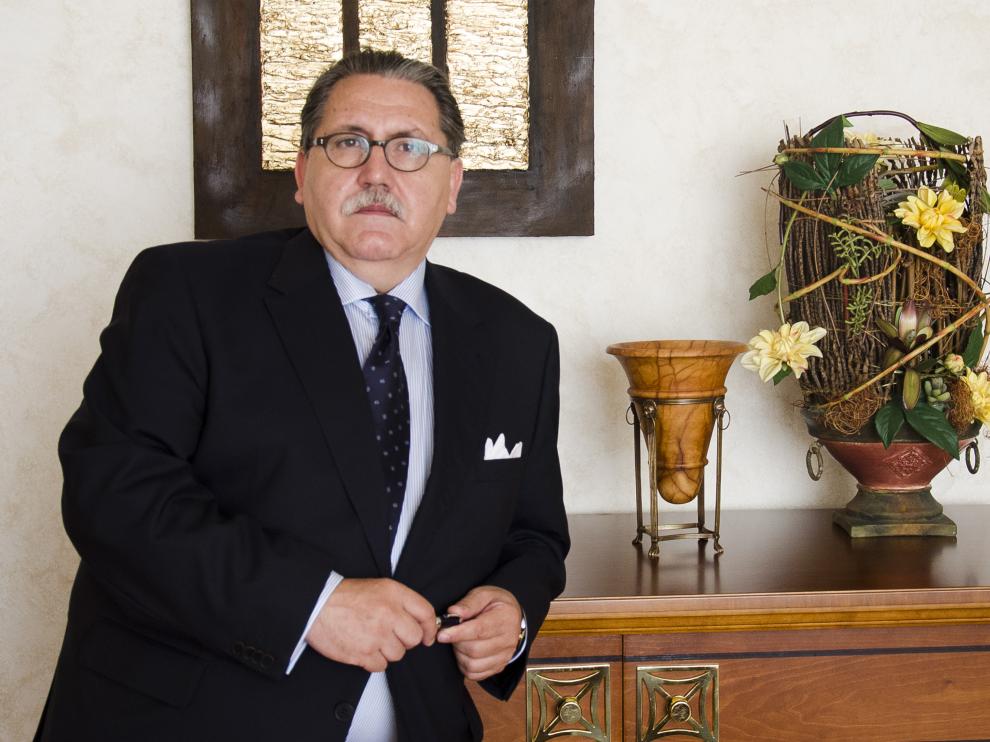 El presidente de la Cámara de Comercio, Manuel Teruel.