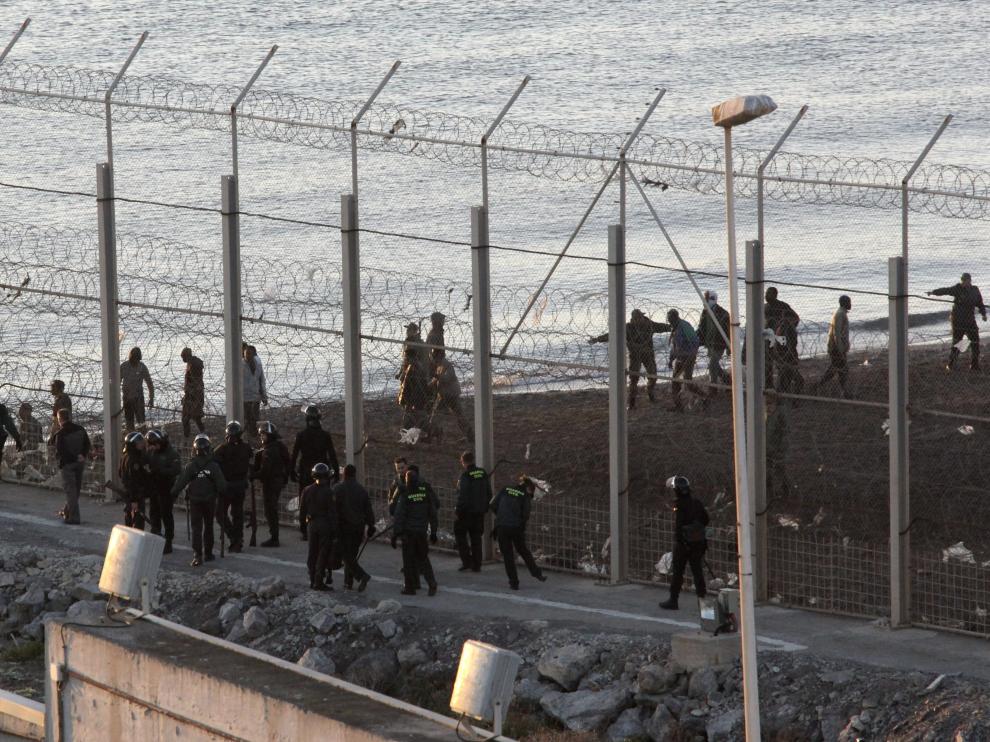 Frontera de Ceuta