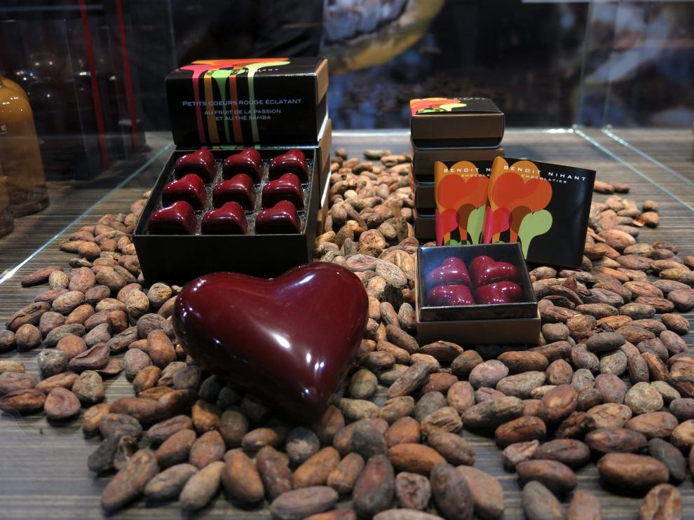 Originales creaciones en el Salón del Chocolate de Bruselas