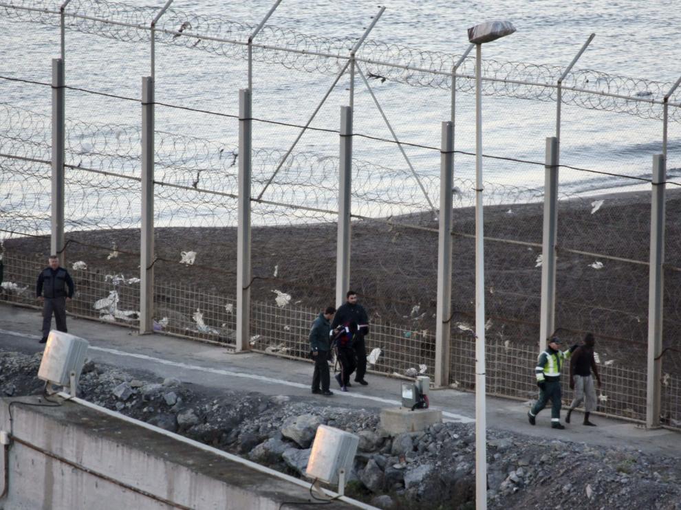 Frontera de Ceuta