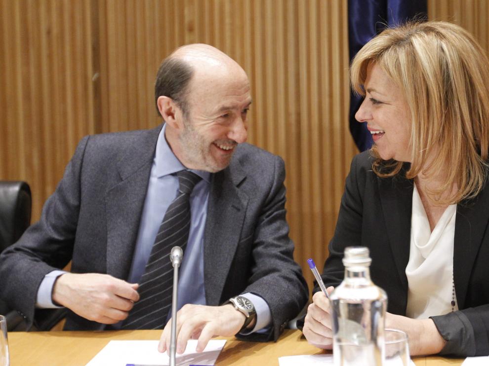Valenciano y Rubalcaba