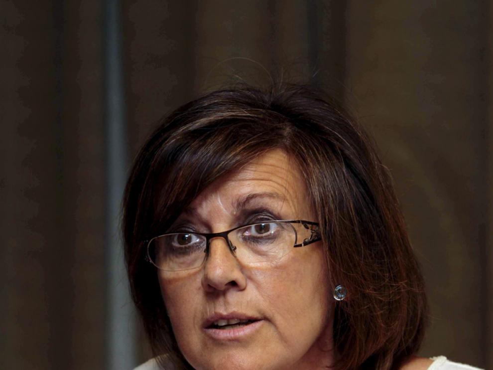 La presidenta del PP Marimar Angulo