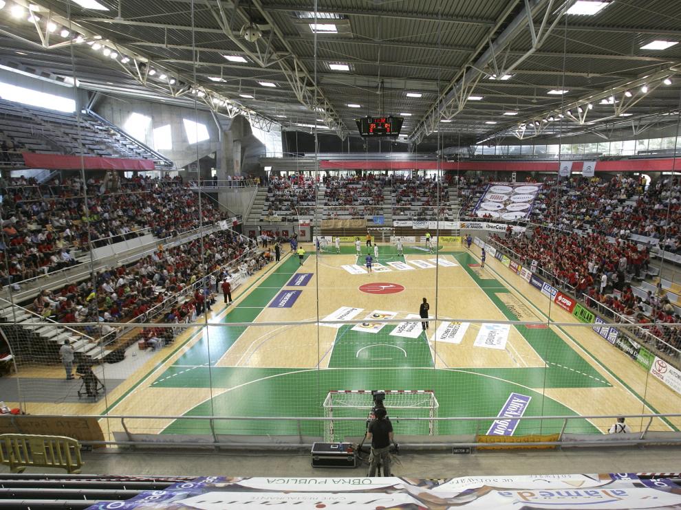 El Palacio de Deportes de Huesca