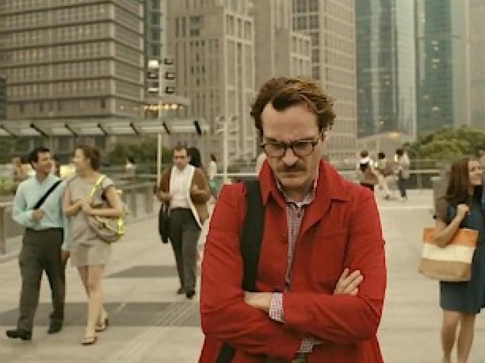 Joaquin Phoenix en su papel en 'Her'