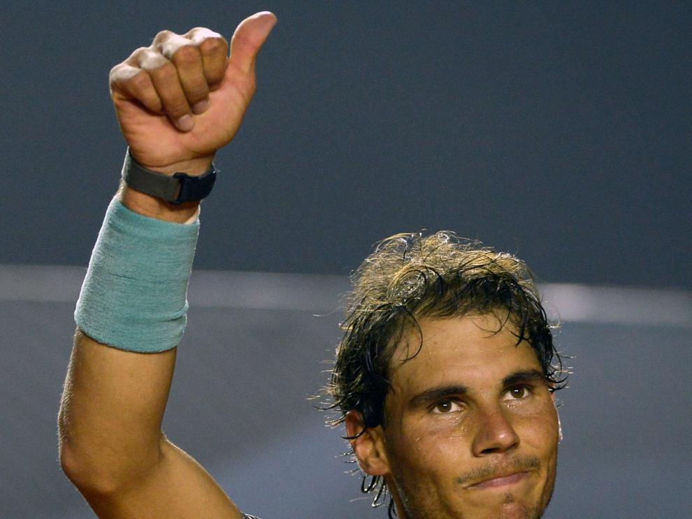 Nadal tras el partido