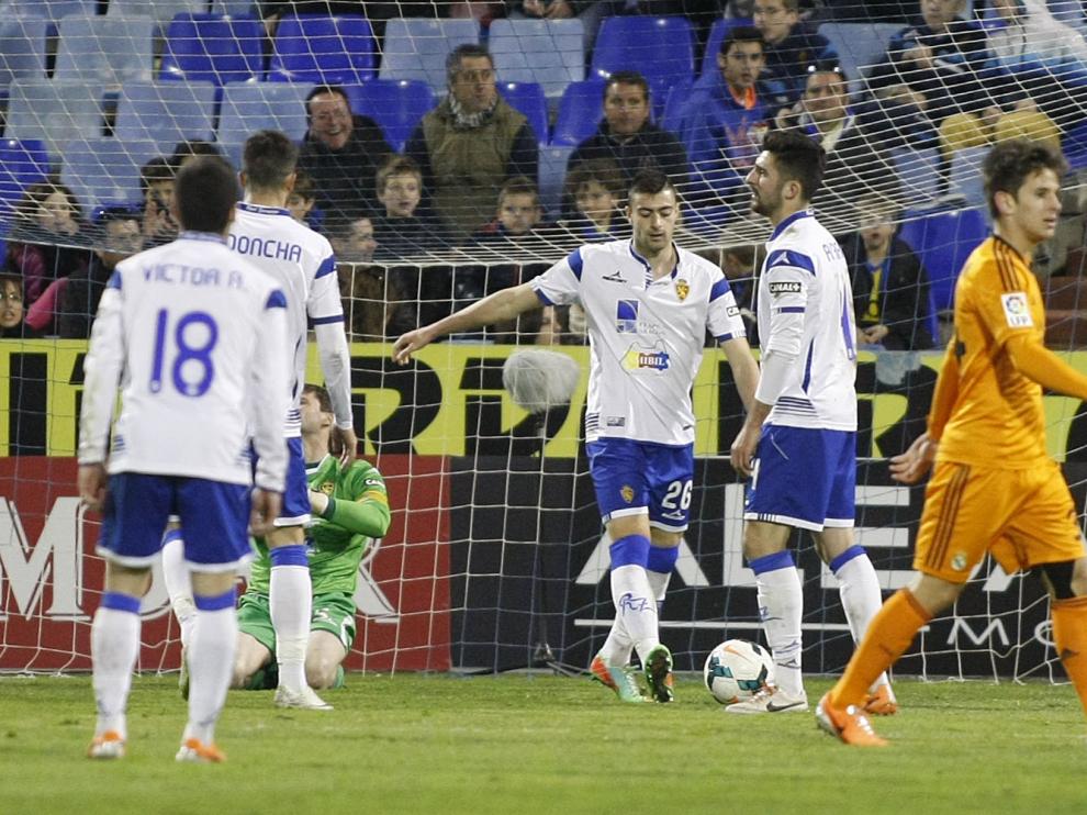 Partido del Real Zaragoza ante el Castilla