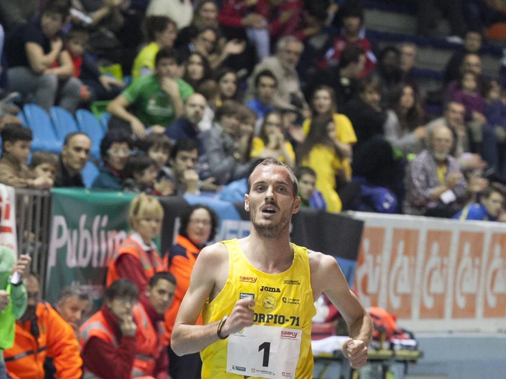 El aragonés en los mundiales de atletismo.
