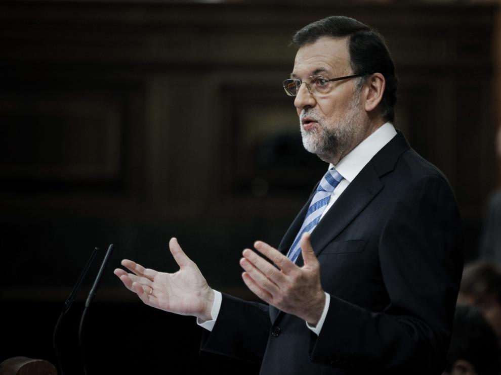 Rajoy durante su discurso