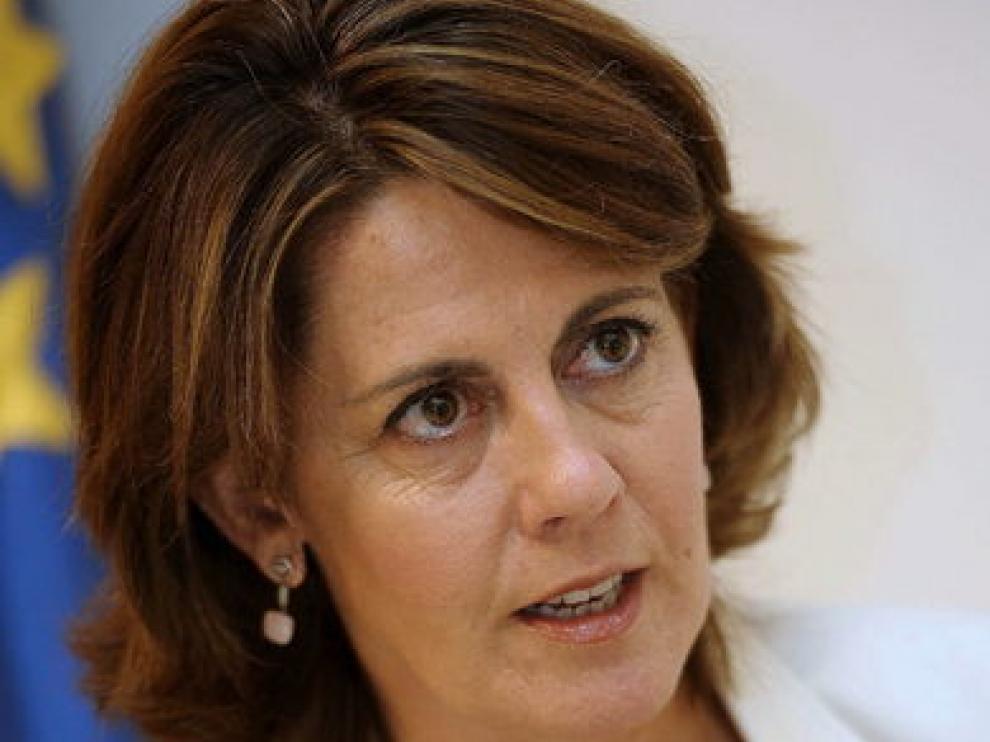 Yolanda Barcina, presidenta de Navarra