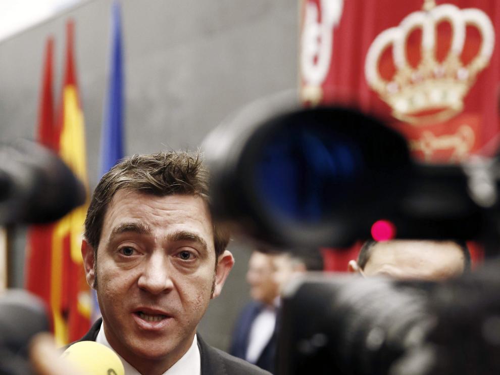 El secretario general del PSN, Roberto Jiménez