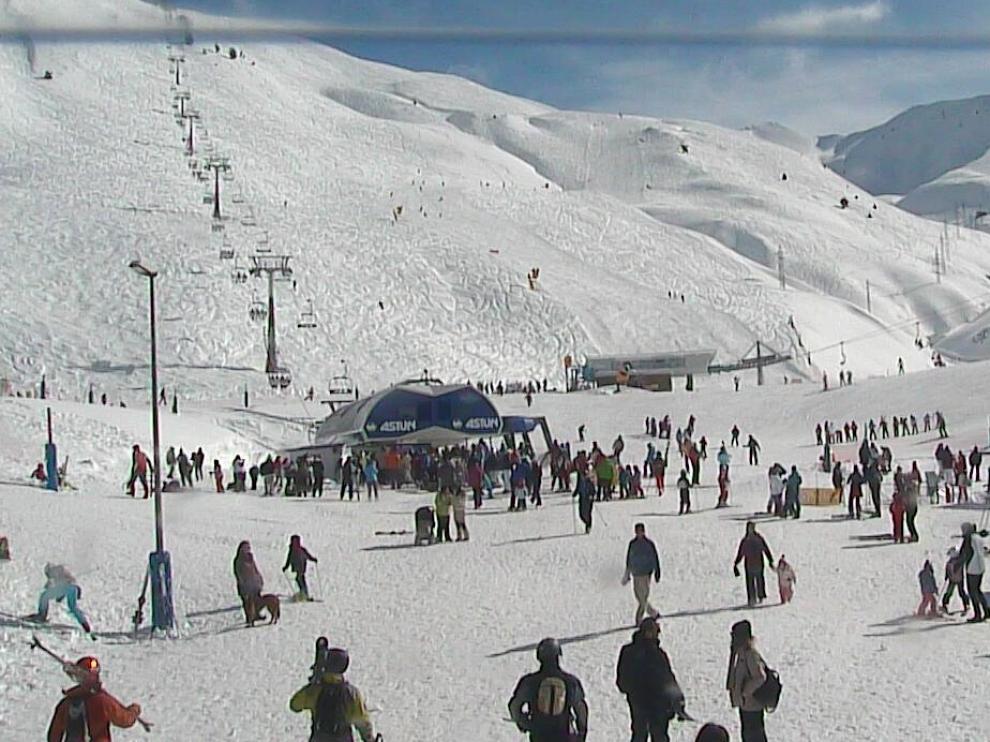 Imagen de Astún este domingo