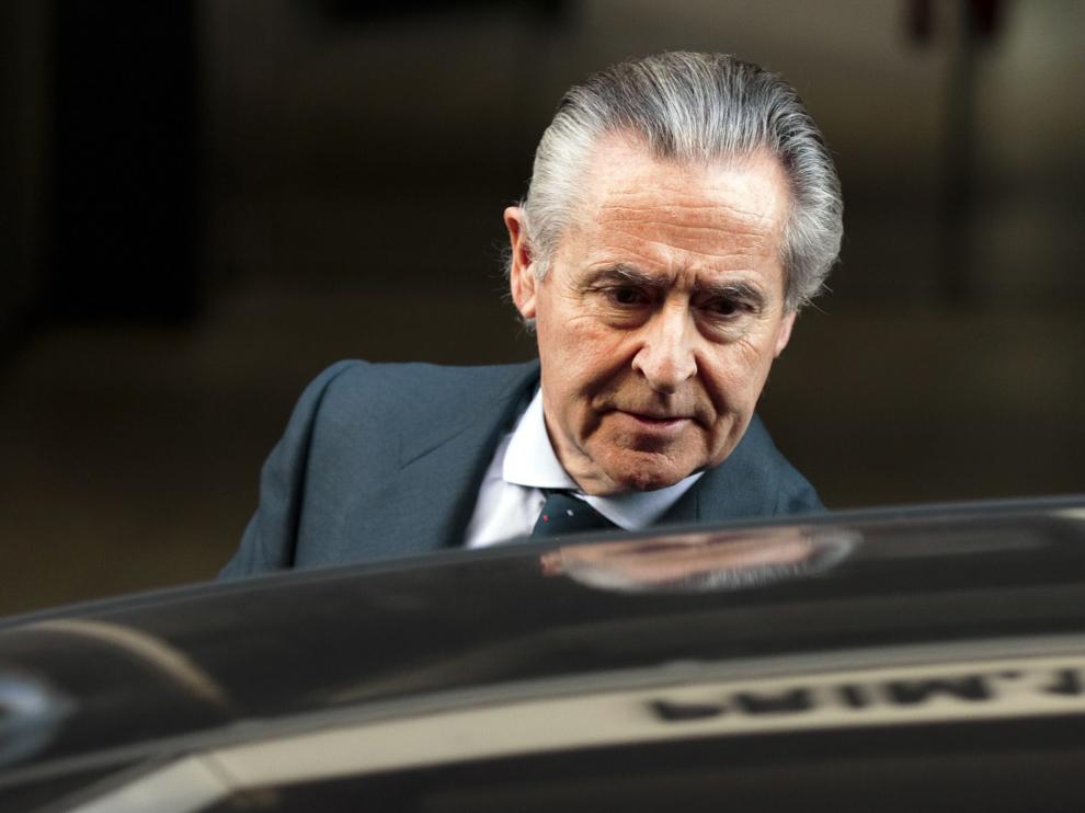 Miguel Blesa a la salida del juzgado