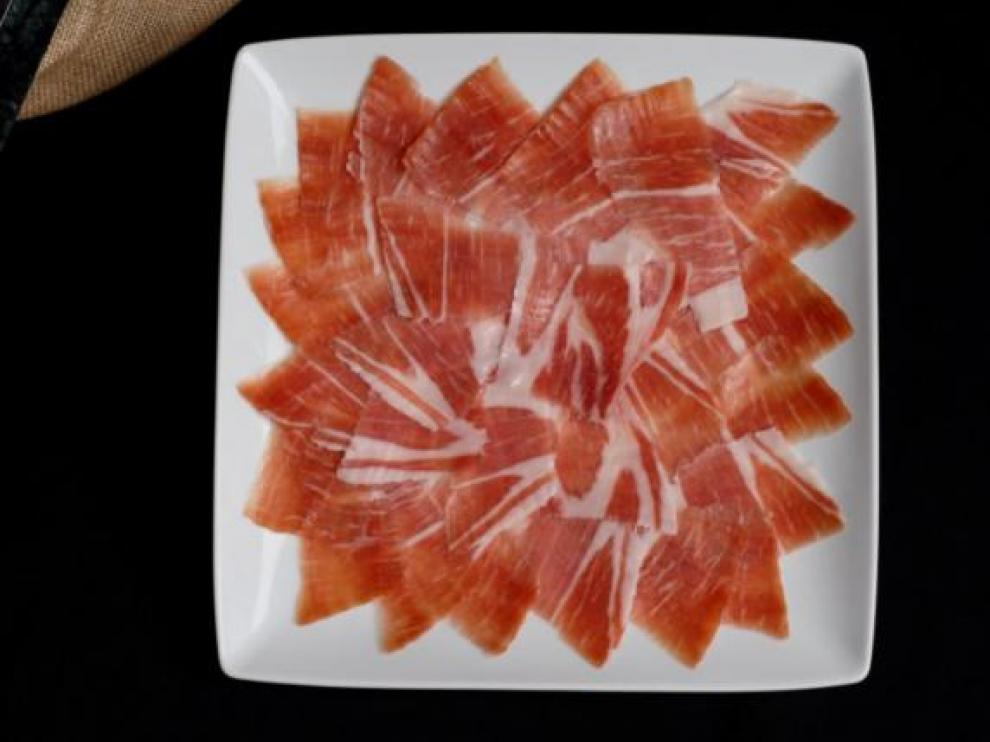 Un plato de Jamón de Teruel