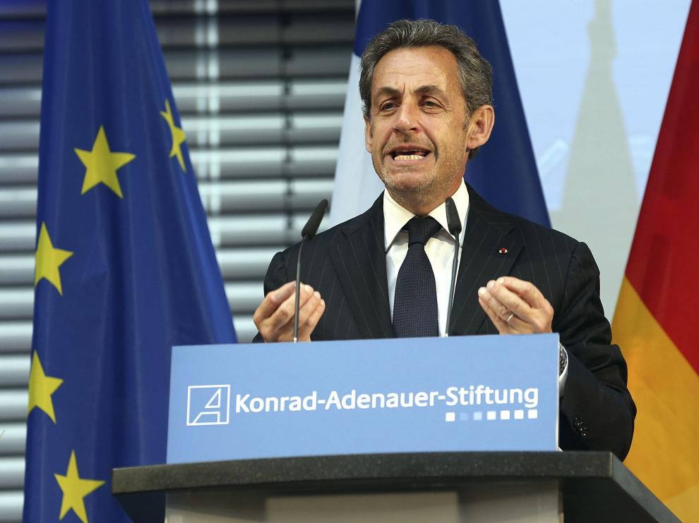 El expresidente francés Nicolas Sarkozy