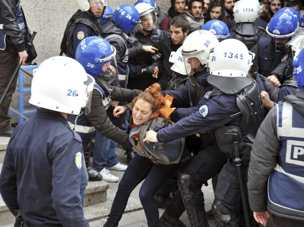 Protestas en Turquía por la propuesta de Erdogan