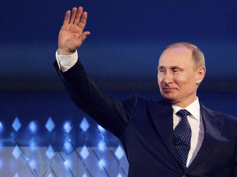 Putin, en la inauguración de los Juegos Paralímpicos