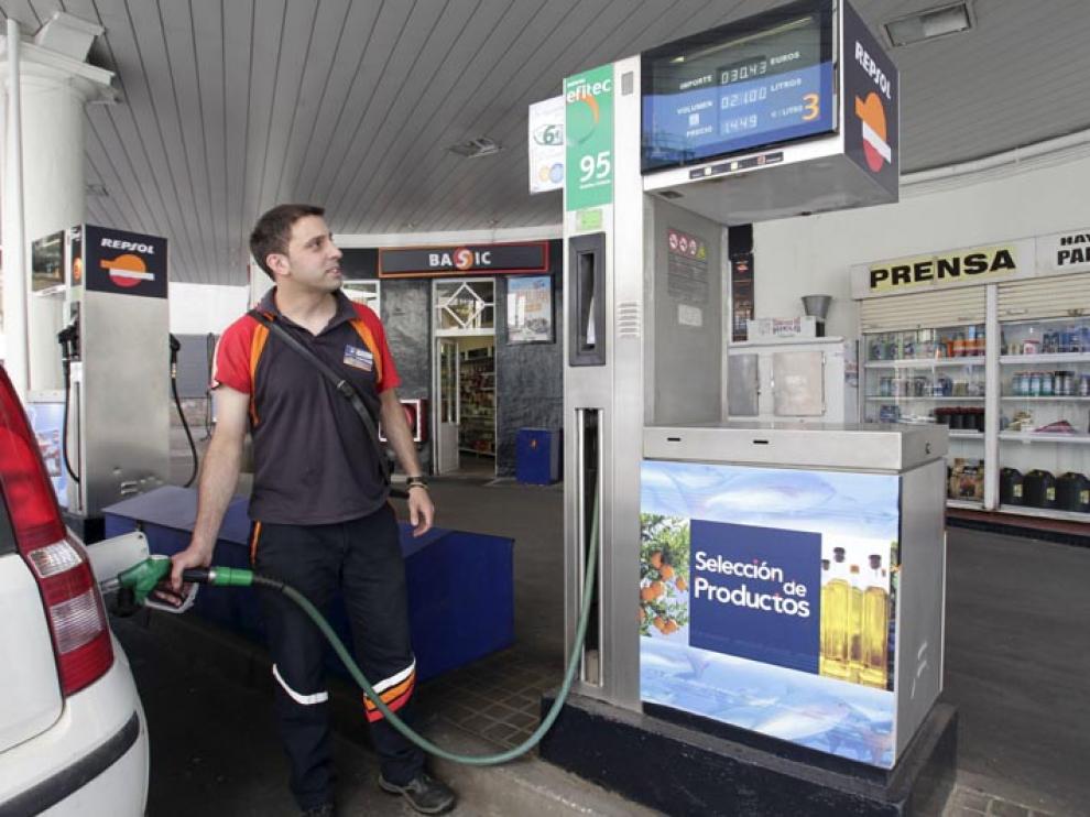 Una gasolinera de la provincia