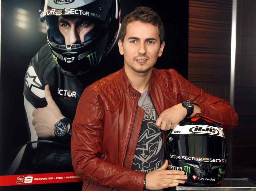 El piloto español de MotoGP Jorge Lorenzo