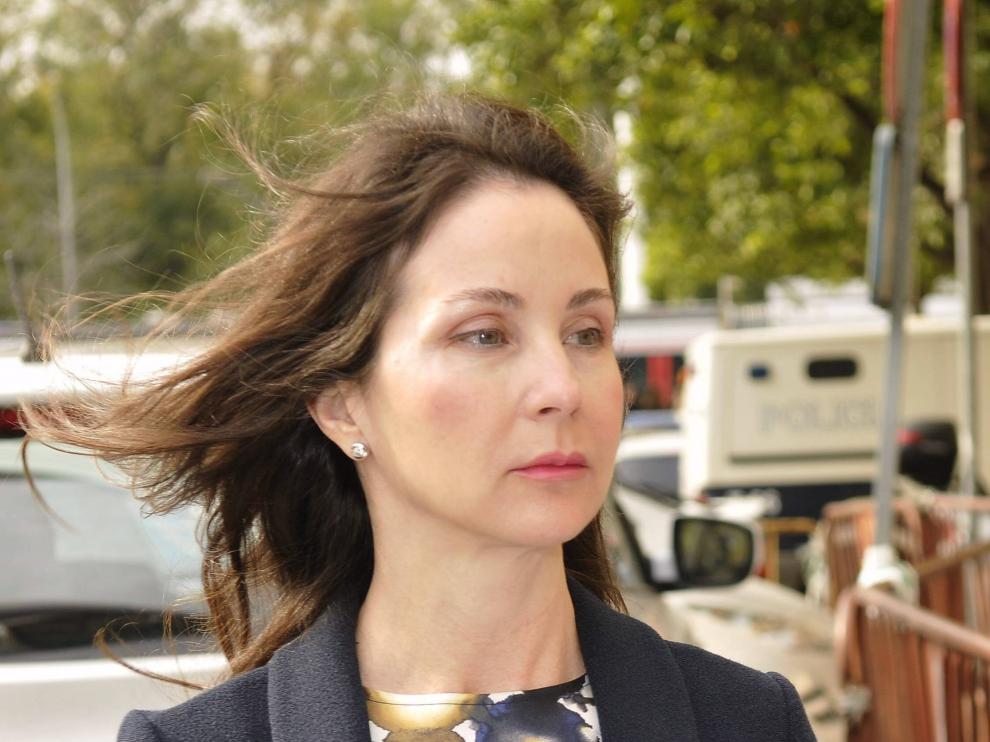 Alaya, a su llegada a los juzgados, donde ha impuesto una fianza de 29.568.129€ a Magdalena Álvarez