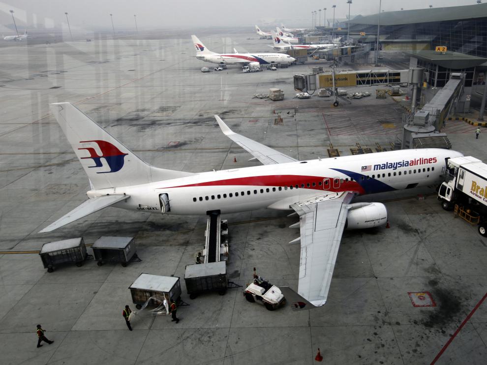 Varios aviones de Malaysia Airlines