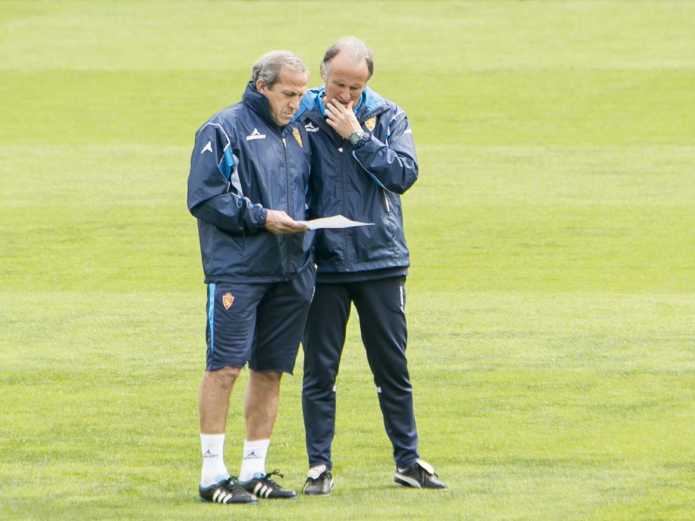 Entrenamiento del Real Zaragoza