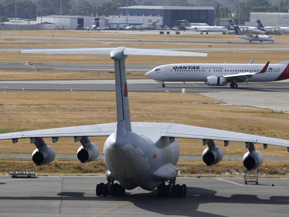 Un avión chino ha observado los restos desde el aire
