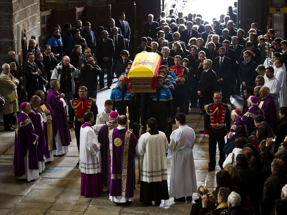 Último adiós a Adolfo Suárez