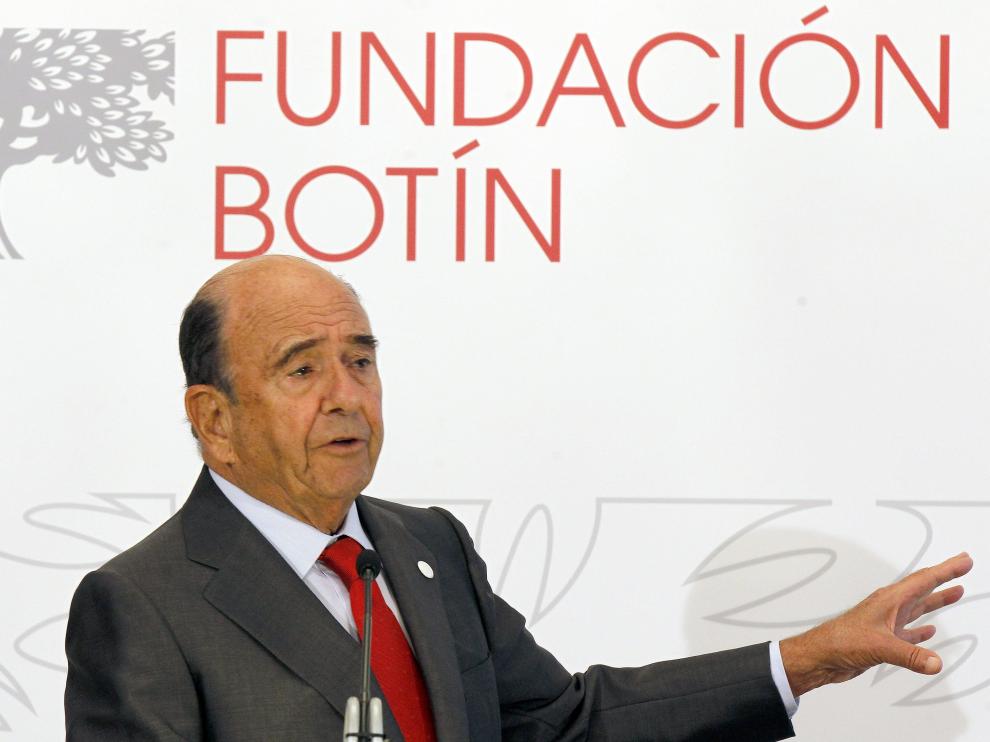 Emilio Botín, presidente del Banco Santander