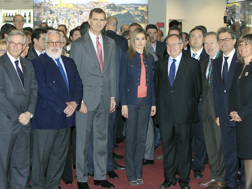 Los Príncipes inauguran Alimentaria, la mayor feria del sector agroalimentario