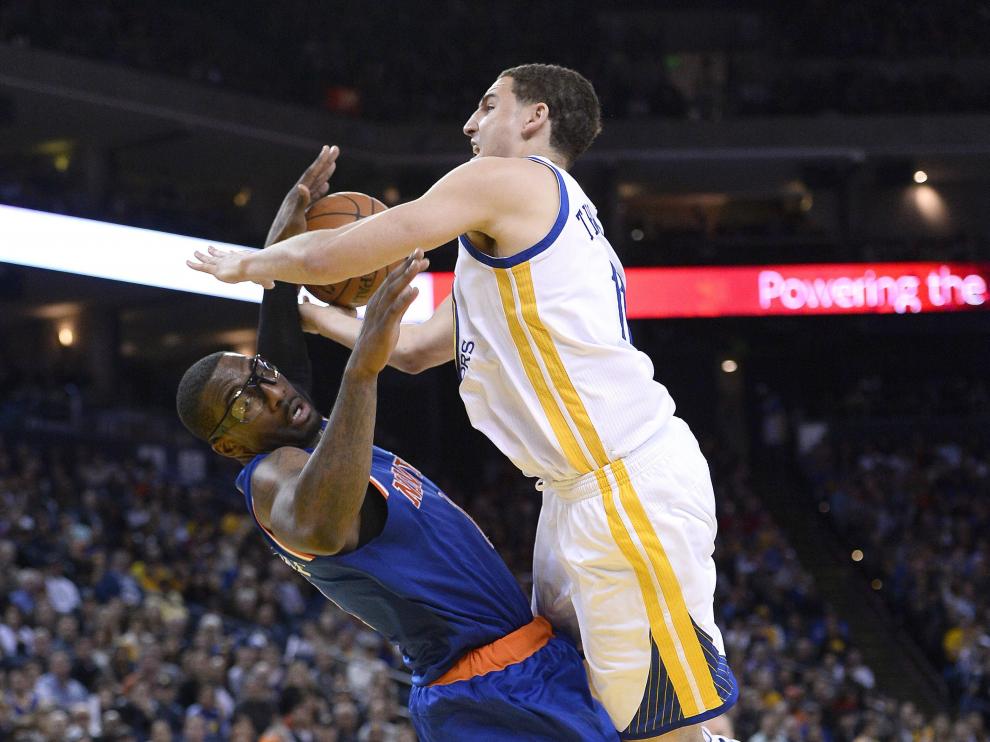 Partido entre los New York Knicks y los Golden State Warriors