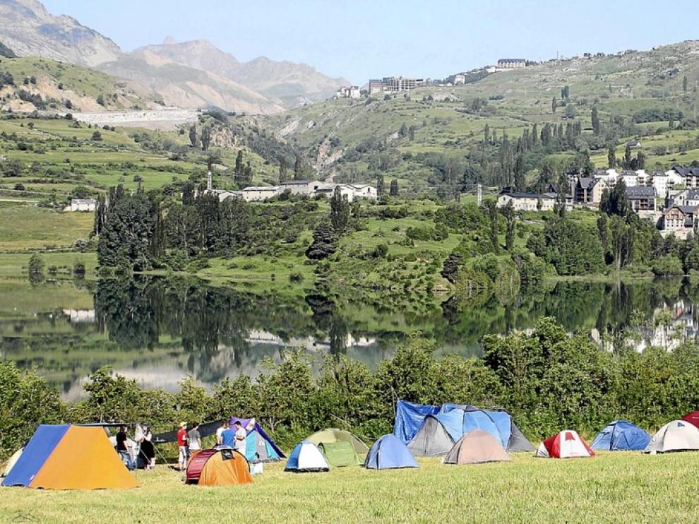 Camping en el Pirineo aragonés