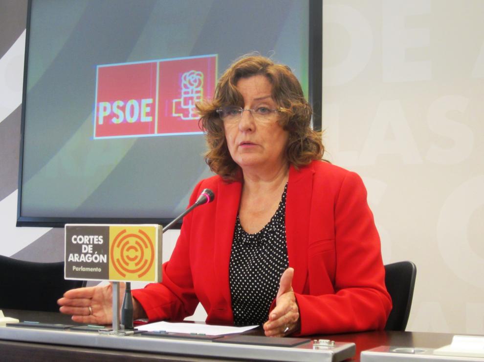 María Victoria Broto, portavoz socialista en Servicios Sociales.