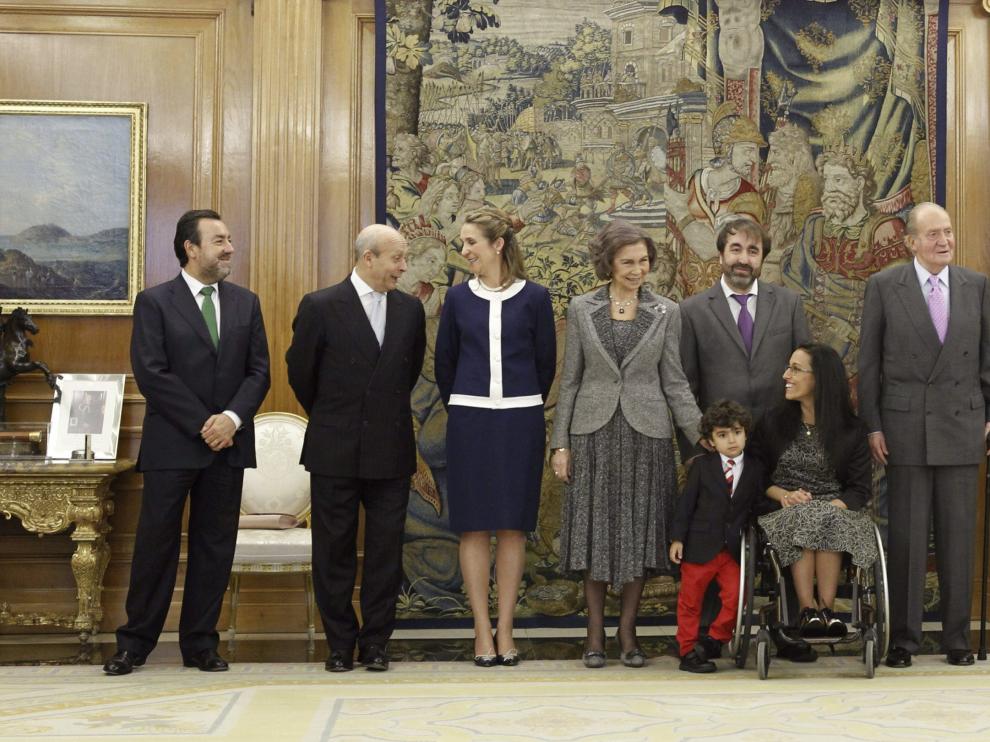 Teresa Perales ha recibido en la Zarzuela la Gran Cruz del Mérito Deportivo