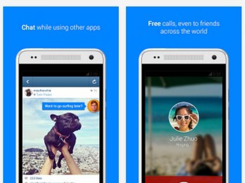 Facebook Messenger permite hacer llamada
