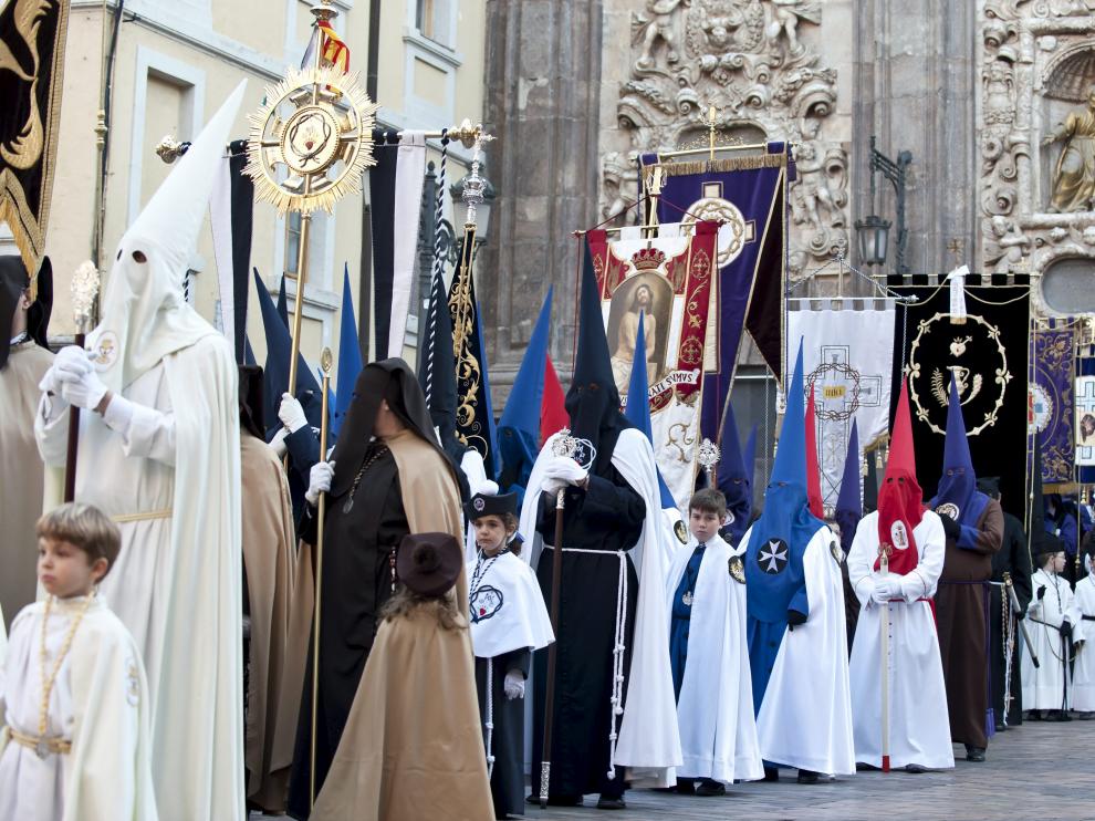 Cofradías de la Semana Santa de Zaragoza.