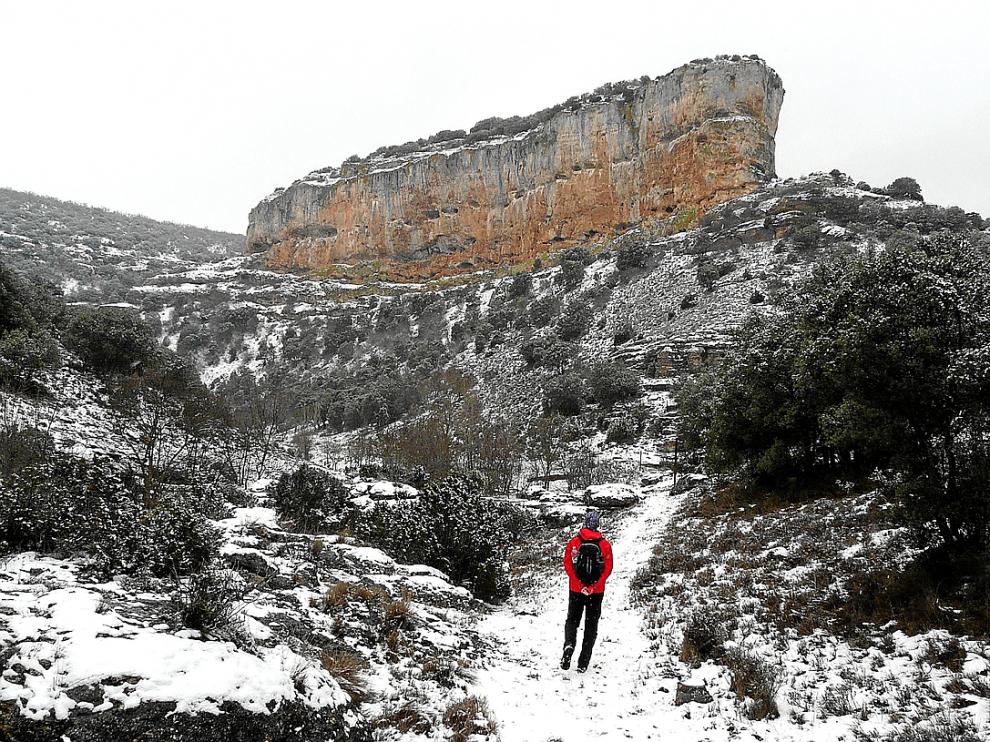 Ruta que va de Aldehuela de Liestos a Torralba de Los Frailes por las hoces del río Piedra