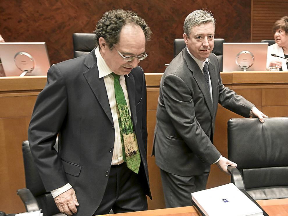 El presidente de la Cámara, Antonio Laguarta en una imagen de archivo.