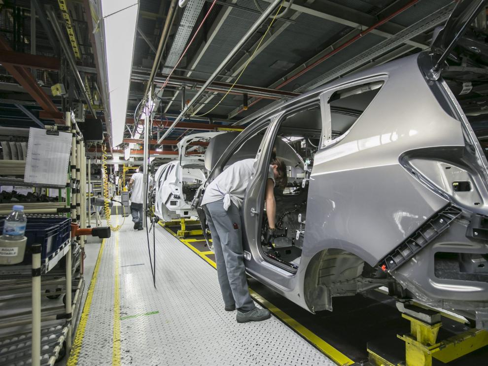 La planta de GM, en Figueruelas