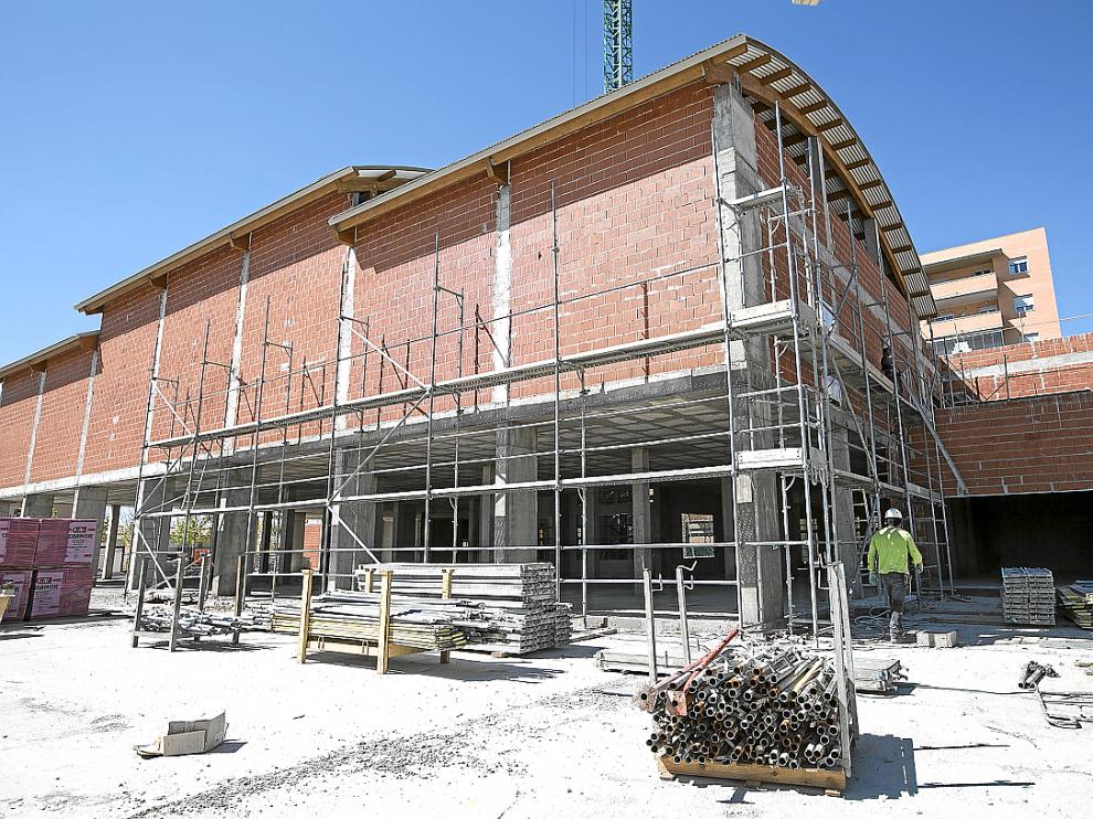La obra lleva varios días paralizada
