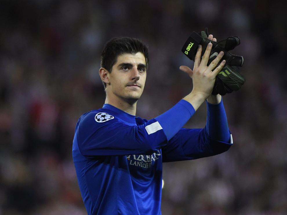 Courtois, en las semifinales de la Liga de Campeones