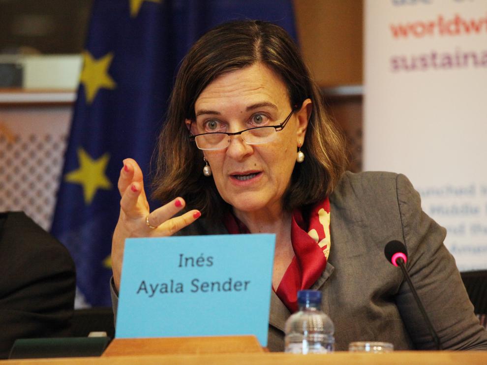 La eurodiputada socialista y portavoz de la Comisión de Transportes del Parlamento Europeo, Inés Ayala