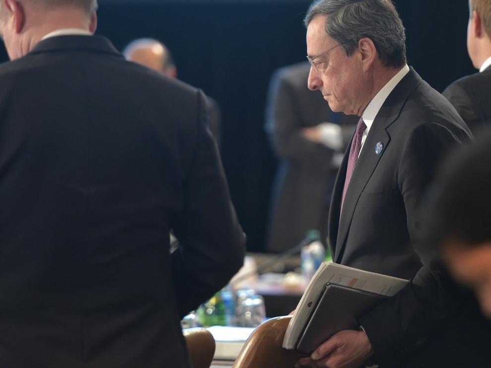 Mario Draghi, presidente del BCE